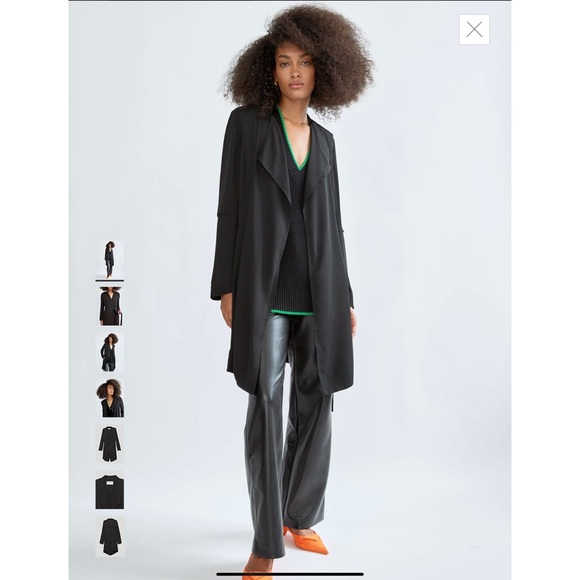 Babaton | Flowy Trench Coat - Picture 3 of 16